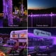 thumbnail image 2 of Guirnalda de luces solares JMEXSUSS 200 LED, 20 m, color morado, resistente al agua, 2 of 7