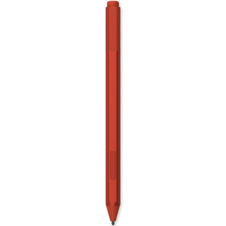 Microsoft Surface Pen Poppy Red - Tilt the tip to shade your drawings - Writes like pen on paper - Sketch, shade, and paint with artistic precision