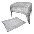 thumbnail image 1 of Shisuyan Halloween Table Decor Black 2Pcs 87X71In, 1 of 8