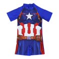 thumbnail image 1 of Maillot de Bain une Pièce Superman pour Enfants 3-11 Ans, 1 of 2