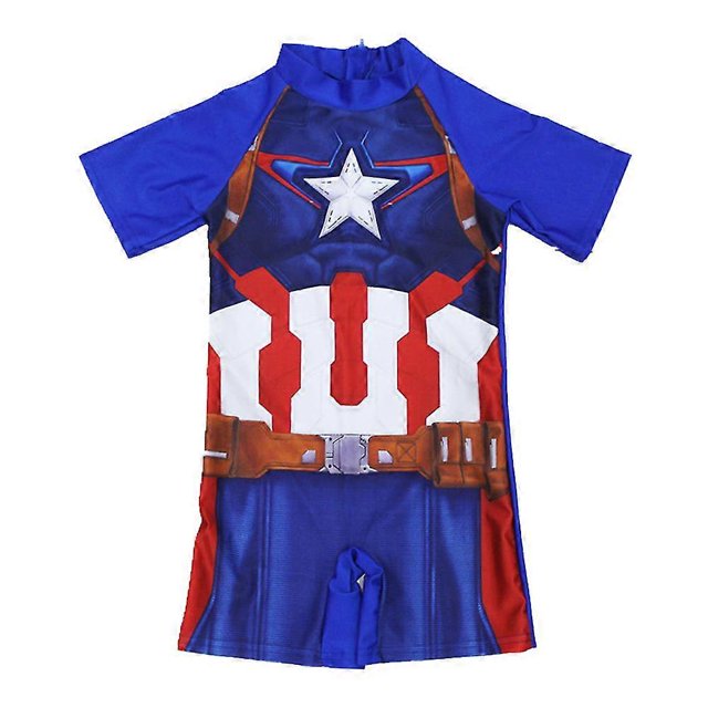 Maillot de Bain une Pièce Superman pour Enfants 3-11 Ans