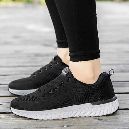 

Women Outdoor Mesh Lace-Up Sports Shoes Runing Breathable Shoes Sneakers