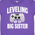 thumbnail image 4 of Inktastic Leveling Up to Big Sister Girls Toddler T-Shirt, 4 of 5