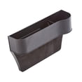 thumbnail image 1 of Organizador para espacio de asiento de coche, caja de almacenamiento con portavasos, organizador entre asientos, accesorios de Interior de coche, orga negro, 1 of 8
