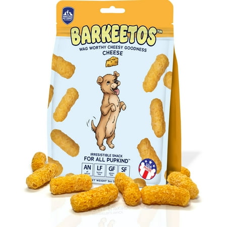 UPC: 0850008942419 | Himalayan Pet Supply Barkeetos Cheese Dog Treats