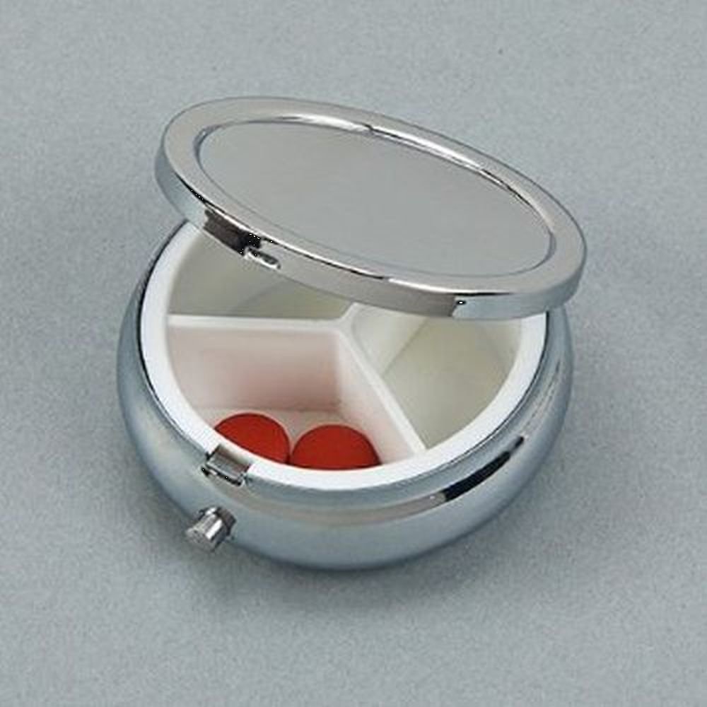 CGI Round Hinged Pill Box, 2"