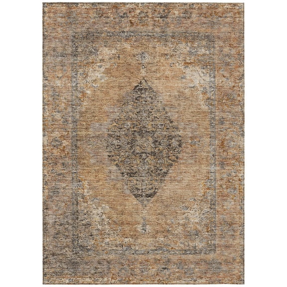 Dalyn Rugs Machine Washable Indoor/Outdoor Chantille ACN2021 Copper 2'6" x 3'10" Rug