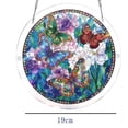 thumbnail image 4 of Acrylic Jigsaw Puzzle Suncatcher, Suncatcher Puzzle, 83 Pieces Acrylic Puzzle Window Hanging, Colorful Stained Glass Acrylic Sun Catcher Decor, for Women Mom, 4 of 8