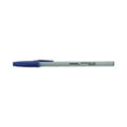 thumbnail image 3 of Universal UNV27421 Fine 0.7 mm Stick Ballpoint Pen - Blue Ink, Gray/Blue Barrel (1 Dozen), 3 of 8