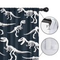 thumbnail image 4 of Blackout Kids Curtains,Cute Dinosaur Pattern Childrens Insulated Curtains Set Of 2,Bedroom Essentials,Toddler Room Decor 52x63in(132x160cm), 4 of 4