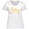 thumbnail image 3 of Inktastic Mrs. Est 2026 Women's Plus Size T-Shirt, 3 of 5