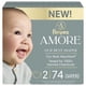thumbnail image 1 of Pañales Pampers Amore, talla 2 (5-10 kg), 74 unidades, hipoalergénicos, 1 of 9