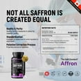 thumbnail image 3 of Suppléments de Safran / 120 Capsules/pilules par miNATURALS / Extrait de Safran 100 % Pur / Favorise l'Équilibre de l'Humeur pour Hommes, Femmes et Adolescents / Appuyé par 9 Études Cliniques / Ingrédient Breveté / Afron, 3 of 9