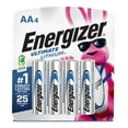 thumbnail image 1 of Batería Energizer Ultimate Lithium AA, paquete de 4, 1 of 8