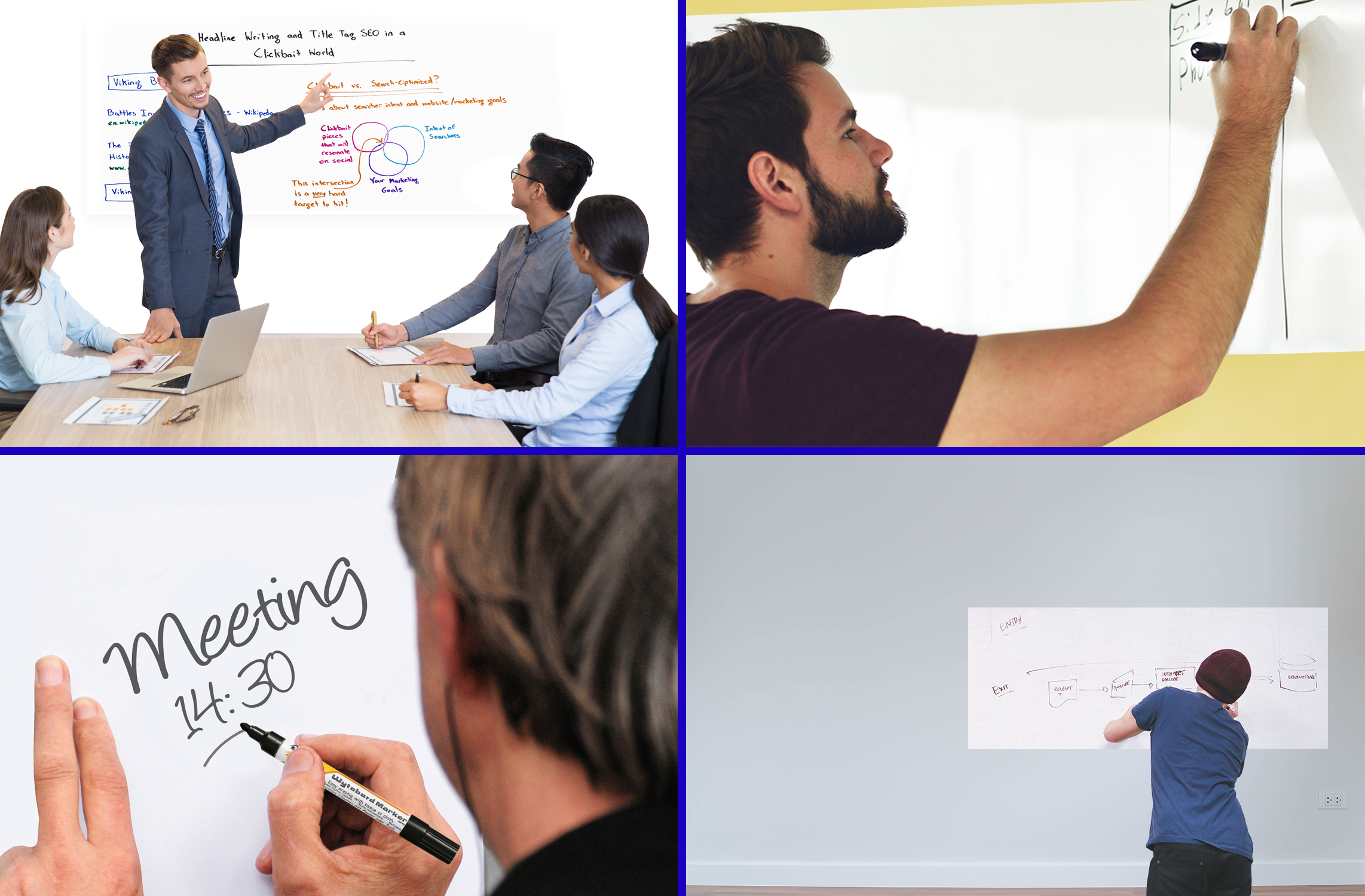 Flexible Magnets Magnetic Whiteboard with Adhesive Back