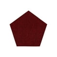 thumbnail image 1 of Saturn Collection Kids Favorite Indoor Outdoor Area Rug Red - 5' Pentagon, 1 of 4