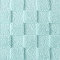 thumbnail image 5 of Exclusivo Mezcla Fleece Throw Blanket for Couch, Super Soft Warm Lightweight Checkered Pattern Blanket for All Seasons, Light Blue, 50"x60", 5 of 7