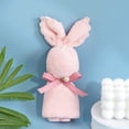 thumbnail image 4 of Tyidzon Easter Bunny Towels, Bunny Shaped Hand Towel for Kids, Soft Absorbent Face Towel for Easter Birthday Parties Holiday Gifts, Pink, 4 of 7