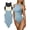Black Beige Blue, variant on Women's 3 Piece Bodysuits Sexy Ribbed One Piece Sleeveless Halter Neck Bodysuits