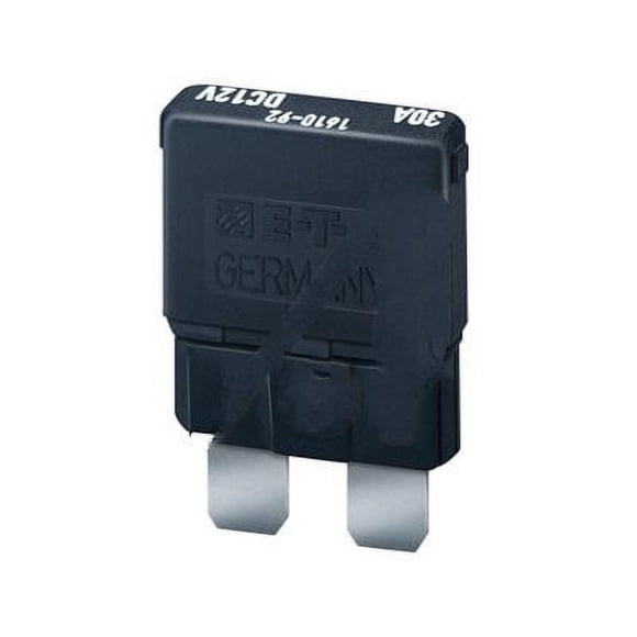 E-T-A Circuit Protection and Control 1610-92-15A, Circuit Breaker; Therm; Auto Reset; Cur-Rtg 15A; Socket; 1 Pole; Vol-Rtg 12VDC
