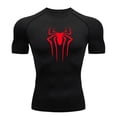 thumbnail image 2 of New Compression Shirt Men Fitness Gym Super Hero Sport Running T-Shirt Rashgard Tops Tee Quick Dry Short Sleeve T-Shirt For Men, 2 of 5