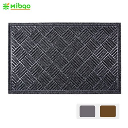 Mibao Shoes Scraper Entrance Rug Durable Outside Doormat