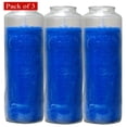 thumbnail image 1 of Bougie Religieuse Croix Bleue Visage Fermé, Combustion Longue Durée, Option Cadeau Parfaite (Lot de 3), 1 of 6