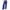Dark Blue Boho Pants for Women, variant on Women's Solid Color Cotton Linen Pants Light Weight Fit Long Palazzo Pants Casual Loose Flowy Elastic High Waist Wide Leg Stretch Lounge with Pockets Comfy Summer Trousers Blue L