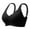 Black, variant on Everyday Bras for Women Work Out Bras Sports Bras Pack Sports Bra Girls Seamless Bras for Women Bra with Back Support Sports Bra Padded High Intensity Sports Bras for Women Woman Bras Long Red XL
