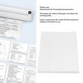 100 Sheets A4 Thermal Paper 210x297mm High Gloss Printing Paper for Proposals Letters Invoices