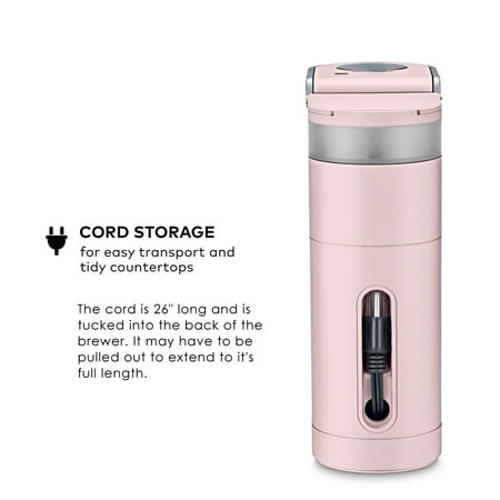 

MIOQLO K-Mini Single Serve Coffee Maker Oasis