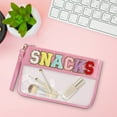 thumbnail image 5 of FeiFu Snack Storage Bag Transparent Zipper Bag Portable Waterproof Toiletry Bag Transparent Multi Use for Snacks Cosmetics for Home Travel​, 5 of 7