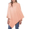 thumbnail image 1 of Chal MissShorthair Poncho de Punto Melocotón 100 cm, 1 of 7