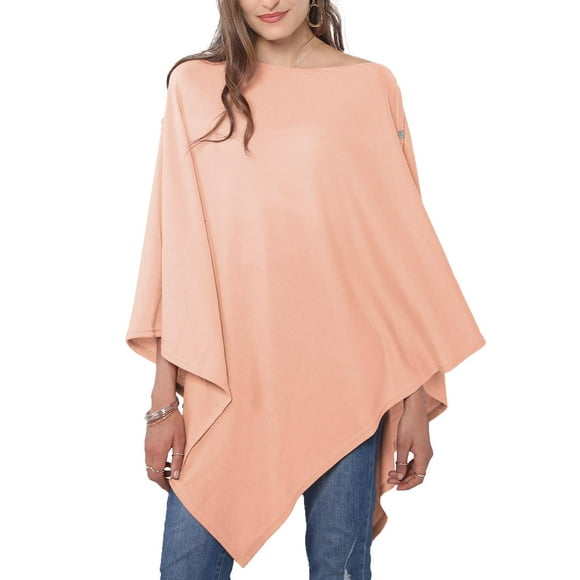 Chal MissShorthair Poncho de Punto Melocotón 100 cm