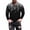 Gray, variant on Patlollav Mens Tops Flame Print Round Neck Long Sleeve T-Shirt