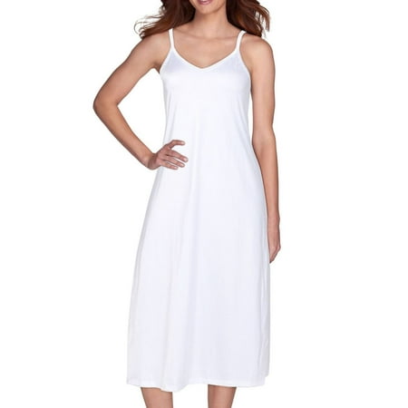 

Women s Vanity Fair 1015832 32 Inch Spin Slip (Star White 38)