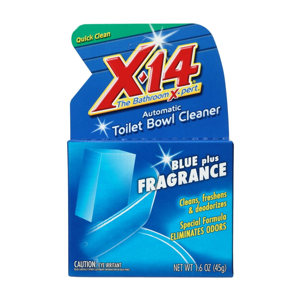 X-14 Automatic Toilet Bowl Cleaner, 1.6 OZ - Walmart.com - Walmart.com