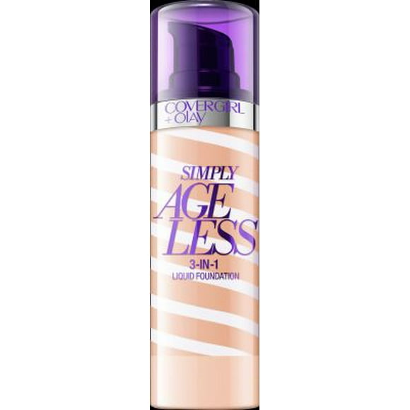 COVERGIRL & Olay Simply Ageless 3-in-1 Liquid Foundation, Ivory