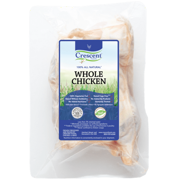 Crescent Foods Whole Chicken Halal 5 Whole Chickens