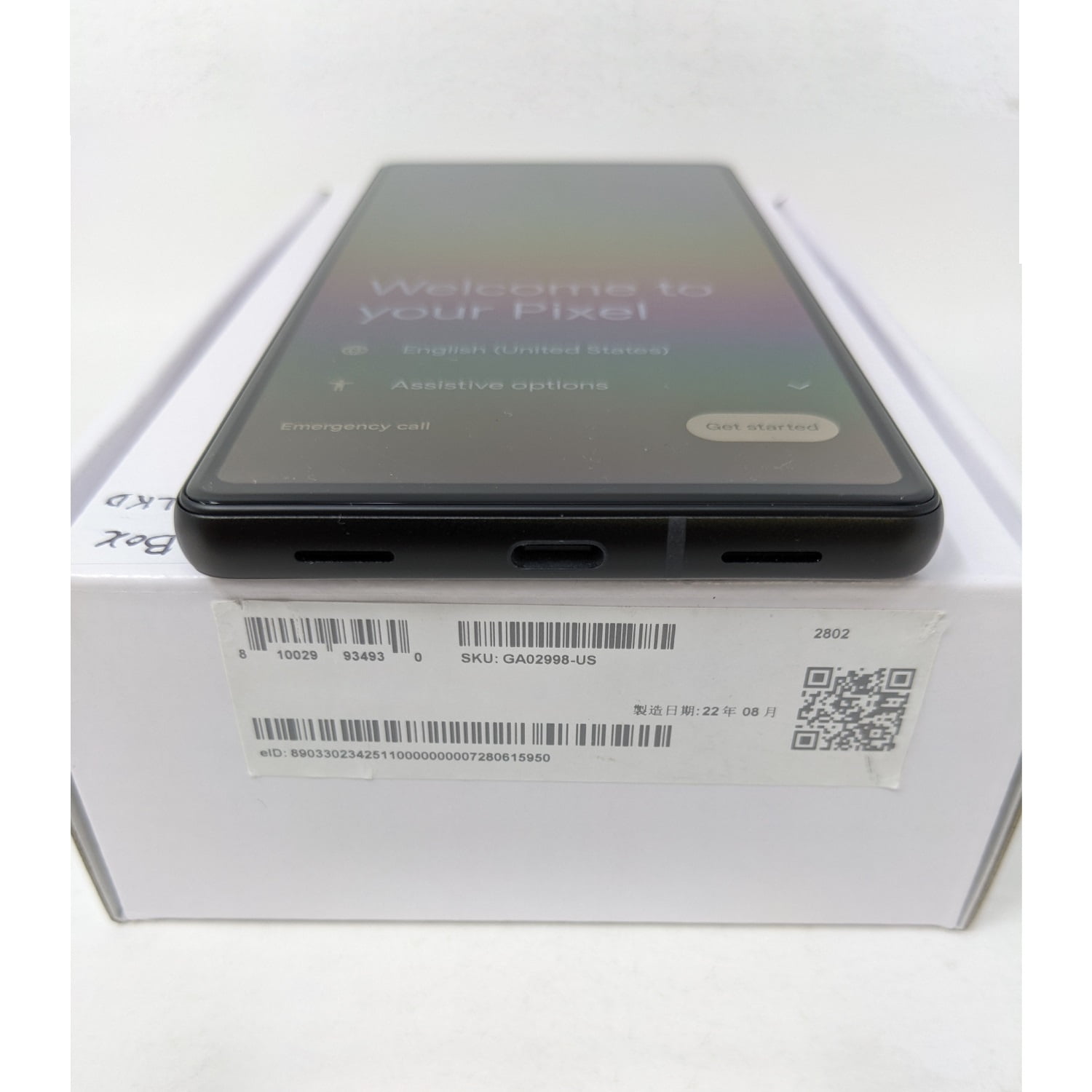 Google Pixel 6a 箱付き 新品】Google pixel6a 箱付き 未使用 チョーク - メルカリ