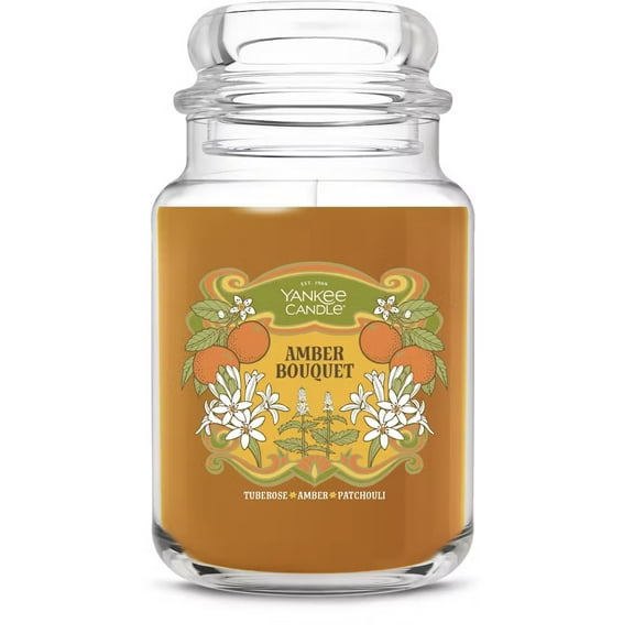Yankee Candle Amber Bouquet Large Original Jar Candle