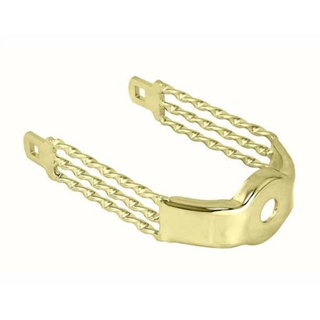 Gold Spring Fork Triple Flat Twisted Crown. Bike Extended Fork Crown. Bicycle Fork extended Crown. price history on PriceWatchPro