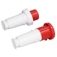 thumbnail image 4 of 63A IP67 Industrial Waterproof Aviation Plug Connector Set - 380-415V 3P+N+E 5-Core, Polypropylene Shell, Solid Copper Contacts, Rubber Sealing Ring for Industrial/Agricultural/Marine Power, 4 of 7