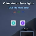 thumbnail image 4 of Mistaha 6PCS RGB Under Cabinet Lights with Remote Control LED Color Changing Closet Light Night, 4 of 8