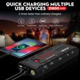 thumbnail image 7 of NEXPOW Car Battery Starter, 1500A Peak 21800mAh 12V Portable Auto Car Battery Charger Jump Starter Battery Pack with USB Quick Charge 3.0, Type-C (Up to 6.5L Gas or 4L Diesel Engine), 7 of 7