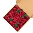 thumbnail image 4 of UBesGoo Artificial Flowers 50pcs Real Looking Fake Roses Stem, 4 of 4