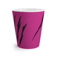 thumbnail image 2 of Effete Feline Claw Marks Scratch Latte Mug, 2 of 4