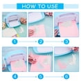 thumbnail image 5 of 1Set 2Pcs 2 Style Carbon Steel Cutting Dies Stencils for DIY Scrapbooking/Photo Album Decorative Embossing DIY Paper Card Matte Platinum Color Rabbit Pattern 8.6~8.8x8.2~9x0.08cm 1pc/style, 5 of 6