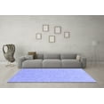 thumbnail image 3 of Ahgly Company Indoor Rectangle Abstract Blue Modern Area Rugs, 2' x 4', 3 of 4