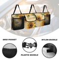 thumbnail image 5 of KUIFORTI Sunflower Trunk Organizer for Car, Large-Capacity Trunk Storage Organizer with 4 Pocket, Butterfly Car Decor Fashion Car Organizers, Keep the Car Clean and Tidy, 5 of 6